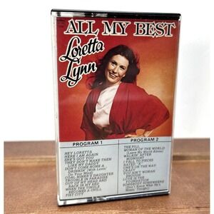 All My Best,‎ Loretta Lynn (Cassette, 1978, Tee Vee Records)